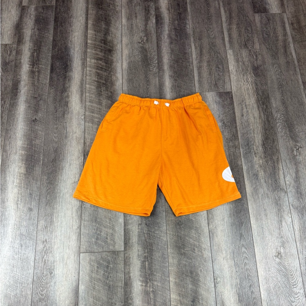 Nike Mens Orange Sweat Shorts